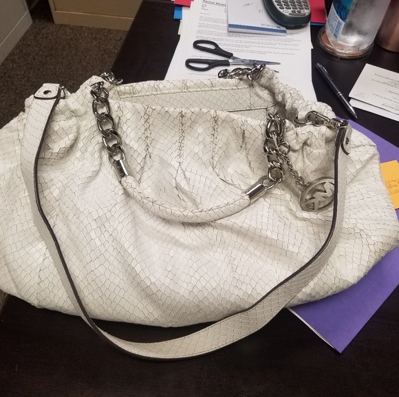 Michael kors snakeskin python embossed hobo bag - Picture 2 of 6